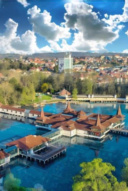 Aal Vendeghaz Lägenhet Hévíz Exteriör bild